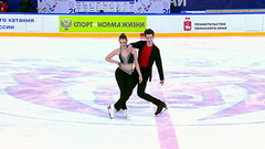 Влада Павленина — Александр Алексанян. Ритм-танец. Кубок России по фигурному катанию 2021/22