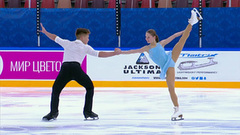 Анна Киреева — Илья Иванов. Короткая программа. Кубок России по фигурному катанию 2021/22