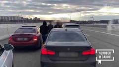 Лихачи на дорогах: продолжение темы.  Человек и закон. Фрагмент