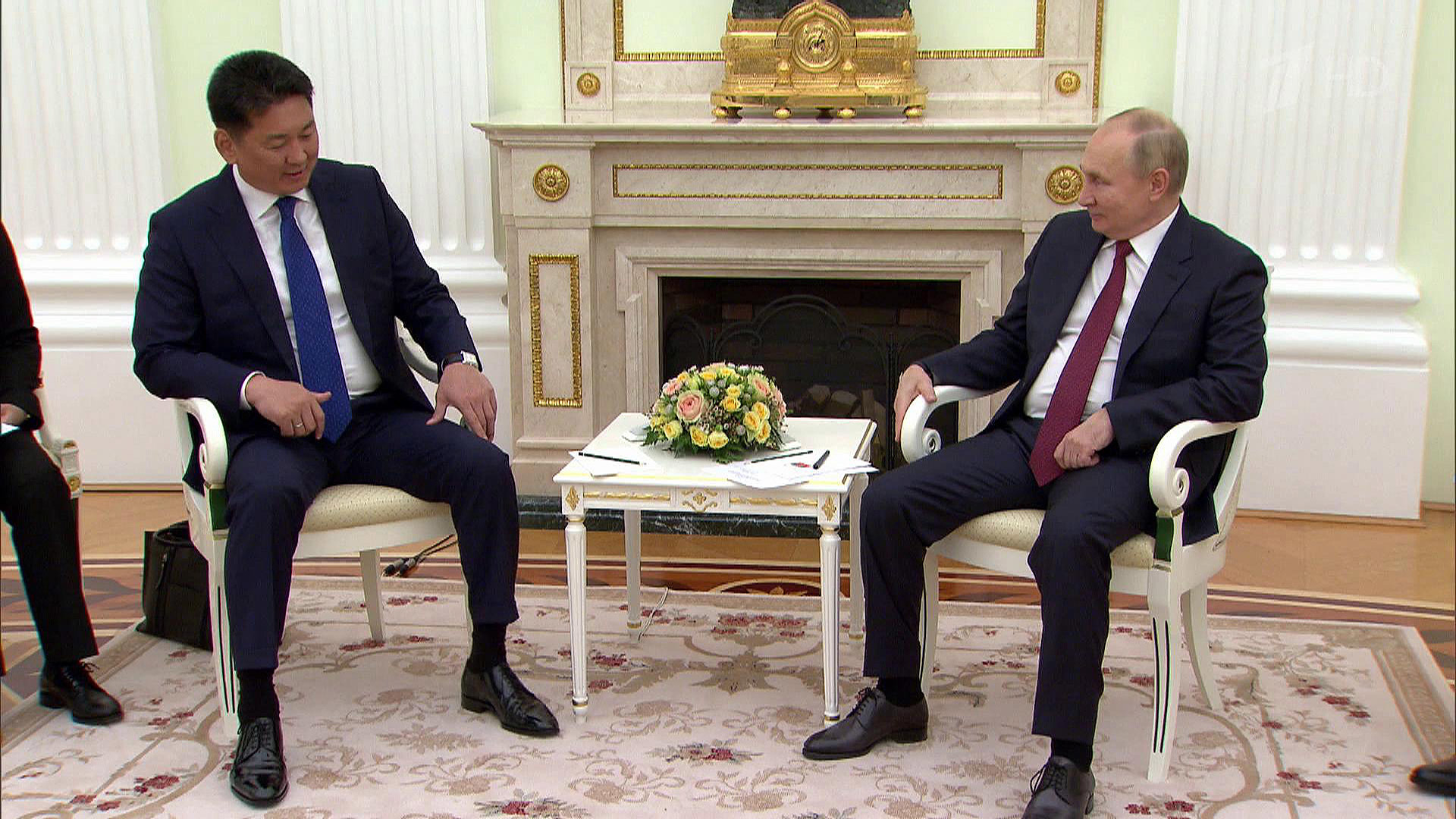 Путин рассчитывает на рост торговли с Монголией через ЕАЭС