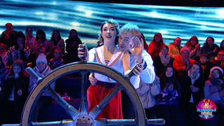 Екатерина Боброва и Макар Запорожский — «Яблочко». Ледниковый период 2021. Фрагмент 