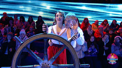 Екатерина Боброва и Макар Запорожский — «Яблочко». Ледниковый период 2021. Фрагмент 