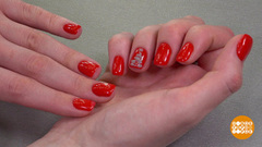 Новогодний маникюр. Доброе утро. Фрагмент 