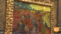 «Красные виноградники в Арле» Ван Гога: присмотрелись! Доброе утро. Фрагмент 