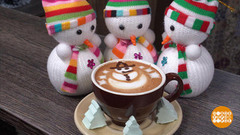 Кофе со снеговиком. Доброе утро. Фрагмент 