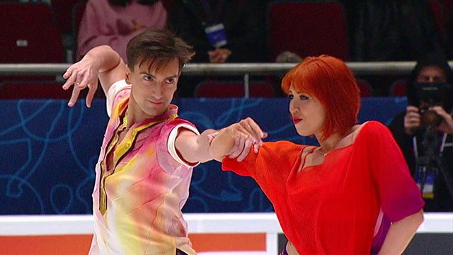 Тиффани Загорски — Джонатан Гурейро. Танцы на льду. Чемпионат России по фигурному катанию 2022