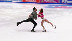 Елизавета Худайбердиева — Егор Базин. Танцы на льду. Чемпионат России по фигурному катанию 2022