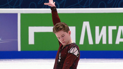 Андрей Мозалев. Произвольная программа. Чемпионат России по фигурному катанию 2022