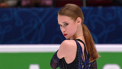 Майя Хромых. Короткая программа. Чемпионат России по фигурному катанию 2022