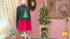 Новогоднее платье из толстовки. Доброе утро. Фрагмент 