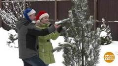 Зимние хлопоты на даче. Доброе утро. Фрагмент 