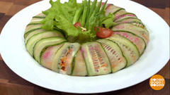 Слоеный салат к празднику. Доброе утро. Фрагмент