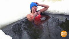 В прорубь – по всем правилам. Доброе утро. Фрагмент 