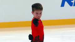 Кирилл Сарновский. Короткая программа. Первенство России по фигурному катанию среди юниоров 2022