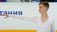 Андрей Анисимов. Короткая программа. Первенство России по фигурному катанию среди юниоров 2022