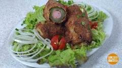 Пикантные сосиски в кляре. Доброе утро. Фрагмент 