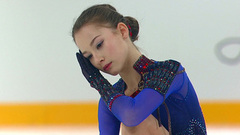 Софья Акатьева. Произвольная программа. Первенство России по фигурному катанию среди юниоров 2022