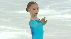 Вероника Жилина. Произвольная программа. Первенство России по фигурному катанию среди юниоров 2022