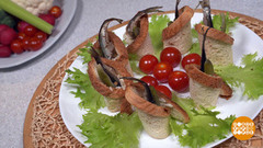 Тарталетки со шпротами. Доброе утро. Фрагмент 