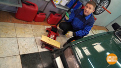 Дмитрий Талабуев и домкрат. Доброе утро. Фрагмент 