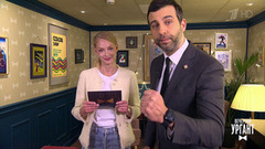 Светлана Ходченкова поздравляет зрителей со стартом Олимпиады. Пролог. Вечерний Ургант