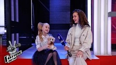 «"Звенит январская вьюга" — моя самая любимая песня». Анна Сухая. Интервью после Слепых прослушиваний. Голос. Дети-9