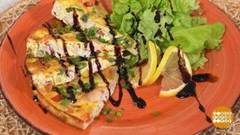 Омлет с курицей и овощами. Доброе утро. Фрагмент 