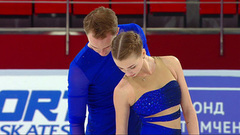 Лина Кудрявцева — Илья Спиридонов. Короткая программа. Финал Кубка России по фигурному катанию 2021/22