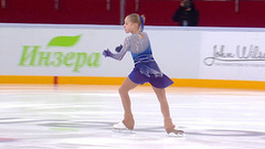 Вероника Яметова. Короткая программа. Финал Кубка России по фигурному катанию 2021/22 