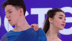 Влада Павленина — Александр Алексанян. Произвольный танец. Финал Кубка России по фигурному катанию 2021/22