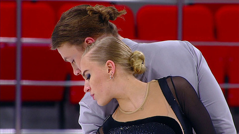 Екатерина Миронова — Евгений Устенко. Произвольный танец. Финал Кубка России по фигурному катанию 2021/22