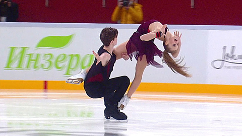 Василиса Кагановская — Валерий Ангелопол. Ритм-танец. Финал Кубка России по фигурному катанию 2021/22