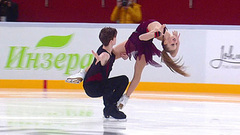 Василиса Кагановская — Валерий Ангелопол. Ритм-танец. Финал Кубка России по фигурному катанию 2021/22