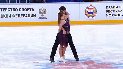 Ольга Мамченкова — Марк Волков. Ритм-танец. Финал Кубка России по фигурному катанию 2021/22