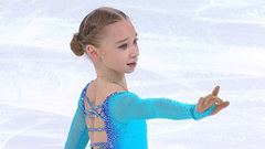 Вероника Жилина. Произвольная программа. Финал Кубка России по фигурному катанию 2021/22