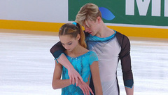 Варвара Черемных — Даниил Бутенко. Произвольная программа. Финал Кубка России по фигурному катанию 2021/22