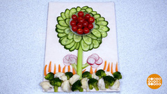 Съедобный букет к 8 марта. Доброе утро. Фрагмент