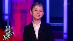 Аделия Загребина перед Слепыми прослушиваниями