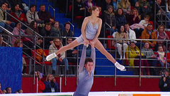 Анастасия Мишина — Александр Галлямов. Произвольная программа. Тинькофф Кубок Первого канала по фигурному катанию 2022