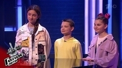 Марианна Пирумова, Вадим Климович и Николь Короли перед Поединками