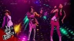 Майя Мидзуно, Мирон Луженский и Анастасия Ламберти. «Парабола»