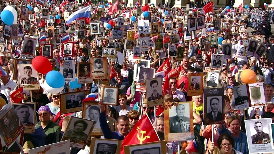 Первый канал бессмертный полк 2015