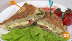 Сэндвич в омлете. Доброе утро. Фрагмент