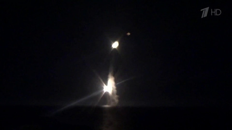Ночью из акватории Черного моря залповый удар «Калибрами» был нанесен по наземным целям ВСУ