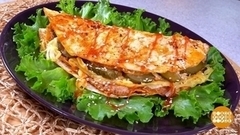 Бургер в лаваше. Доброе утро. Фрагмент