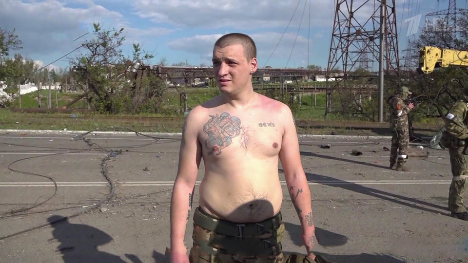 Украинское банформирование «Азов», разгромленное в Мариуполе и ...