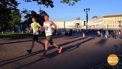 Белая ночь? Есть повод побегать! Доброе утро. Суббота. Фрагмент 