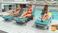 Тестируем средства для загара. Доброе утро. Фрагмент 