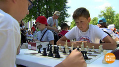 День Московского спорта в Лужниках. Доброе утро. Фрагмент 