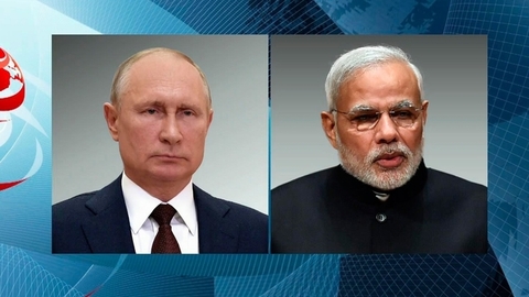 Ситуацию на Украине Владимир Путин обсудил с премьером Индии